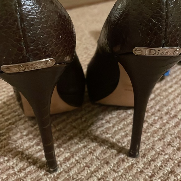 Christian Dior Miss Dior Escarpin brown 38.5 - Picture 3 of 12